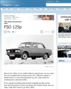 FSO 125p - The most uncool cars ever