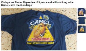 Camel Cigarettes 75 years and still smokes