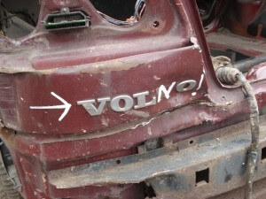 "Co Volno w Volvo..." czy jakoś tak...